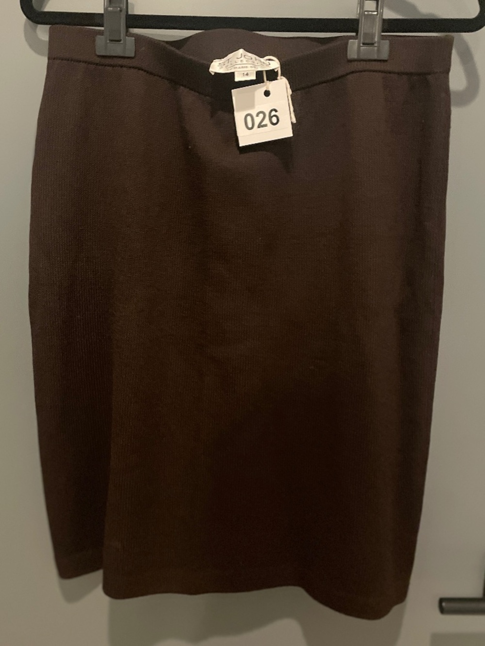 St John Collection by Marie Gray Brown Skirt